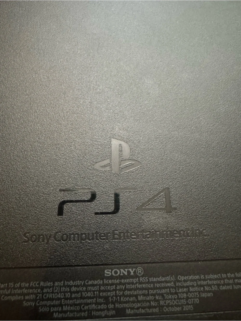 Sony PlayStation 4 500GB Gaming Console Only - Black (CUH-1215A)